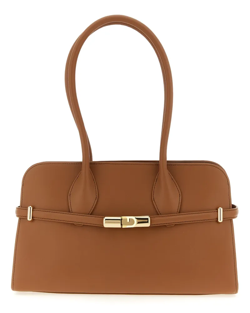 Furla Furla Goccia Dome M'Umhängetasche Brown