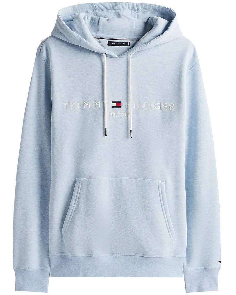 Tommy Hilfiger Hoodie mit bestickten Logo Blue