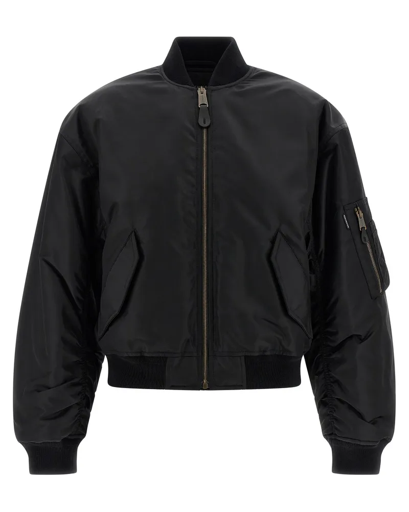 Balenciaga Standard' Bomberjacke Black
