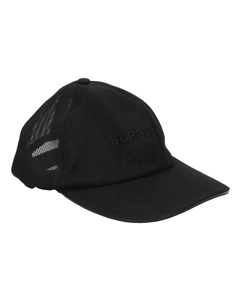 Burberry Herrens Schwarze Mützen aus Baumwolle -