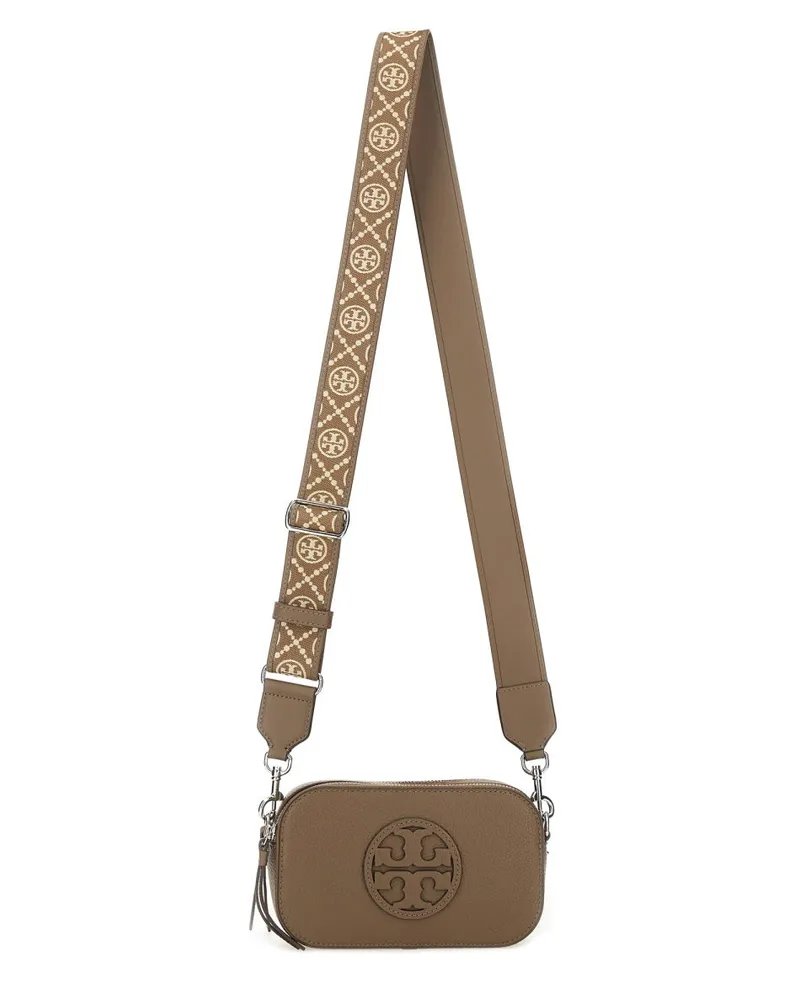 Tory Burch Mini "Miller" Umhängetasche Grey