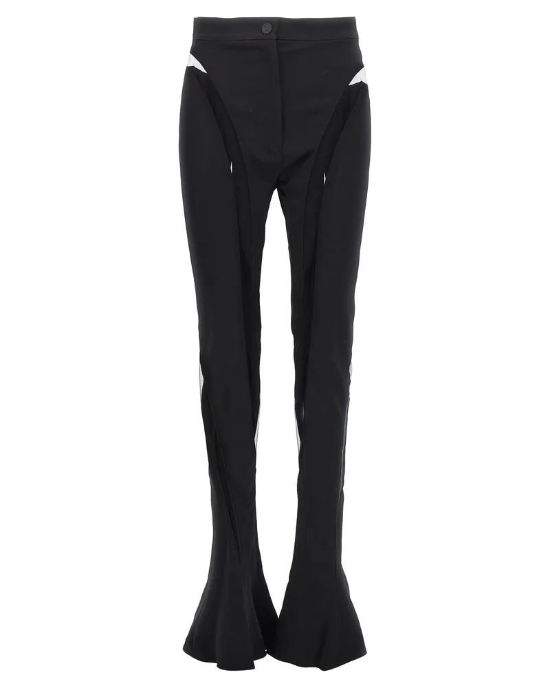 Thierry Mugler Illusion' Hosen Black