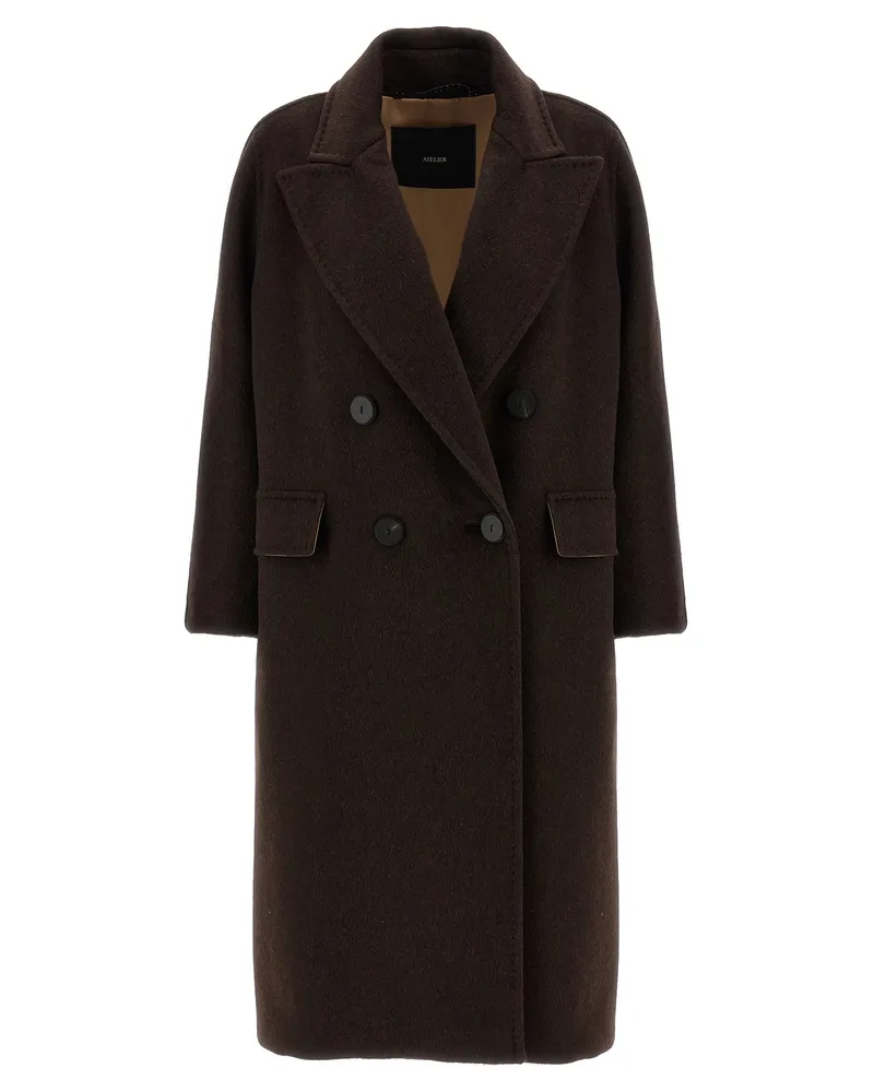 Max Mara Mantel „Angus“ von Brown