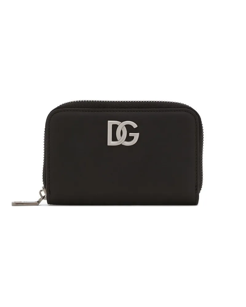 Dolce & Gabbana Brieftasche mit DG -Logo Black