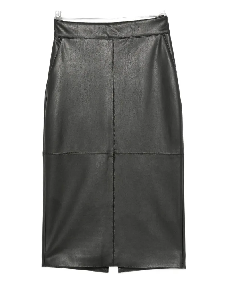 Elisabetta Franchi Midi Rock Black
