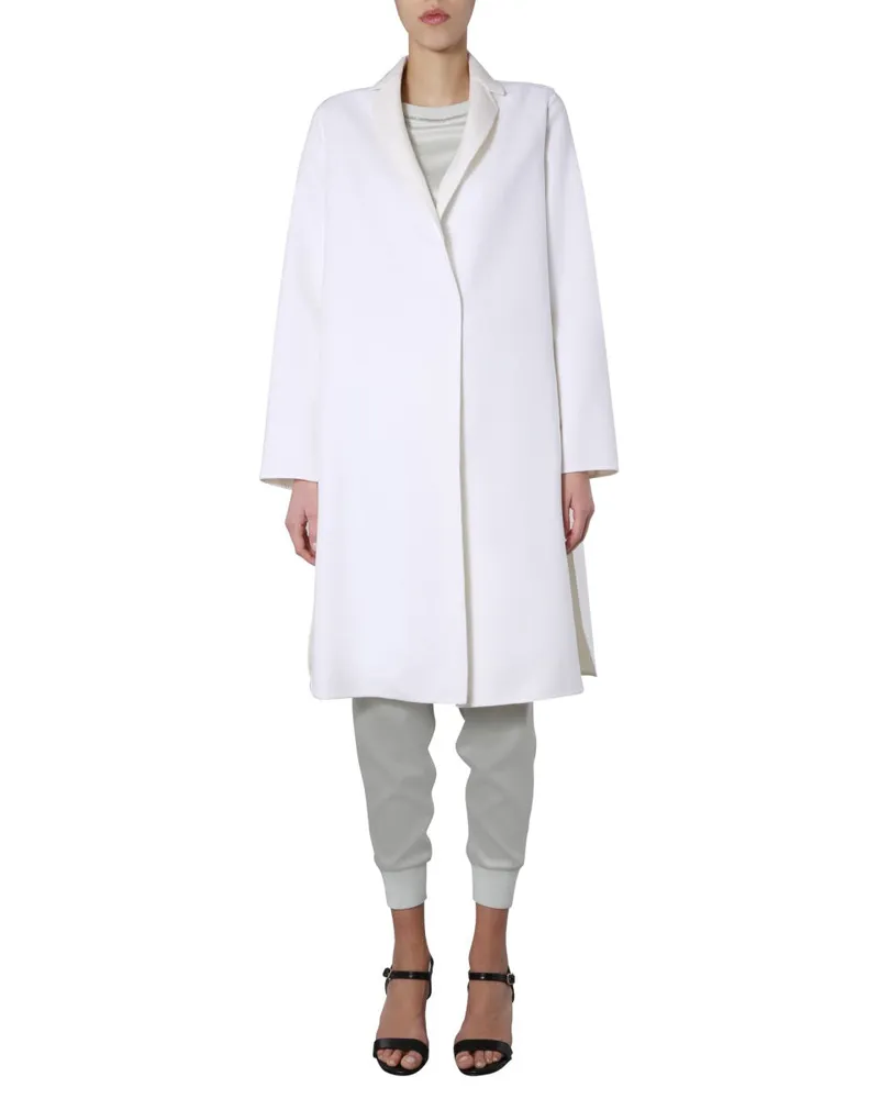 Fabiana Filippi regulärer Fitmantel White