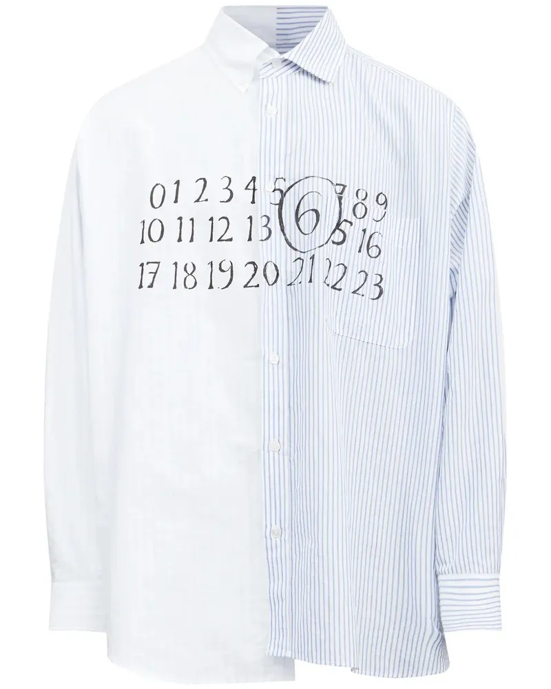 Maison Margiela Asymmetrisches Hemd 961