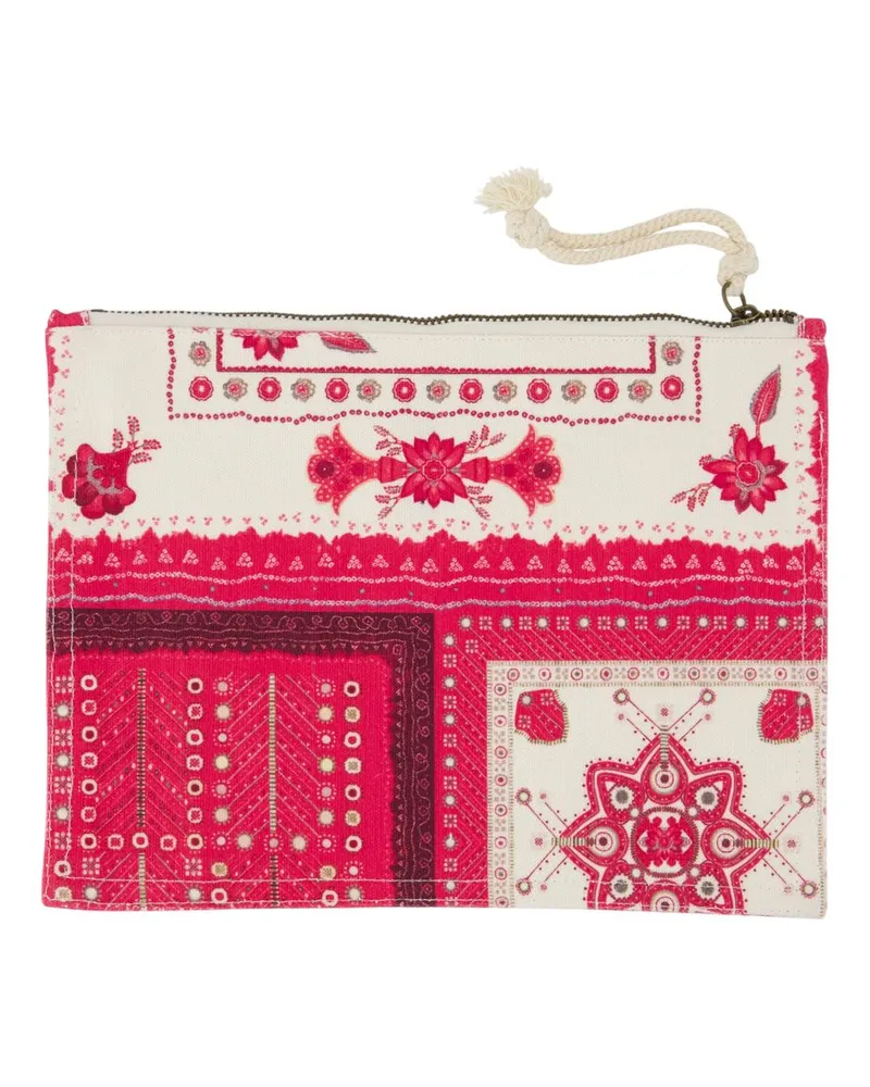 Isabel Marant Netia GE Pouch  Cotton Rot Rot