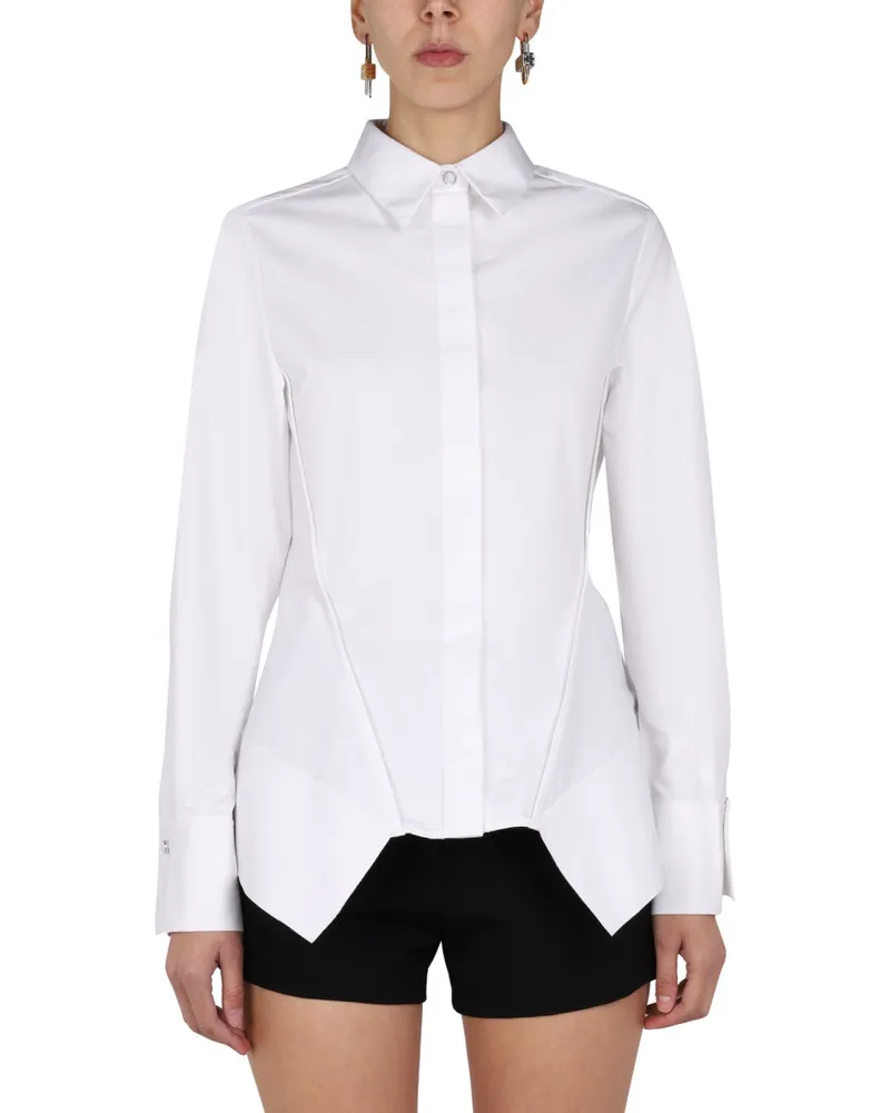 Givenchy Hemd mit Einsatz White