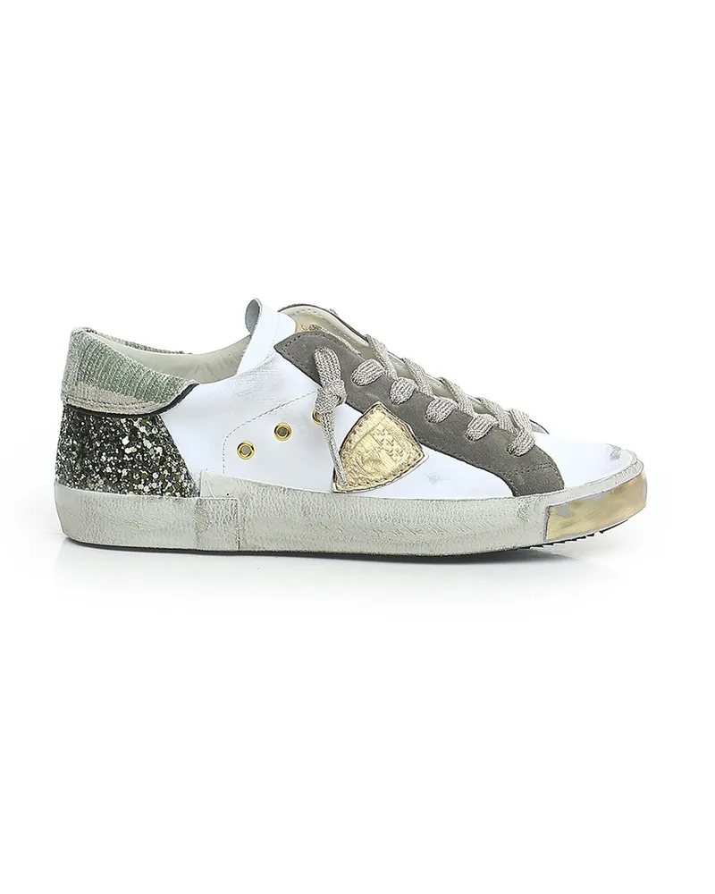 Philippe Model Sneakers Glitter_blanc