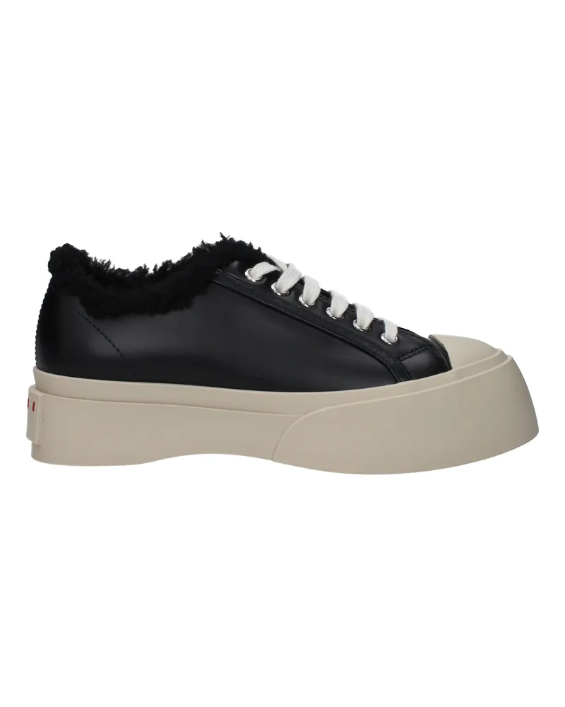 Marni Sneakers Frauen Leder schwarz -