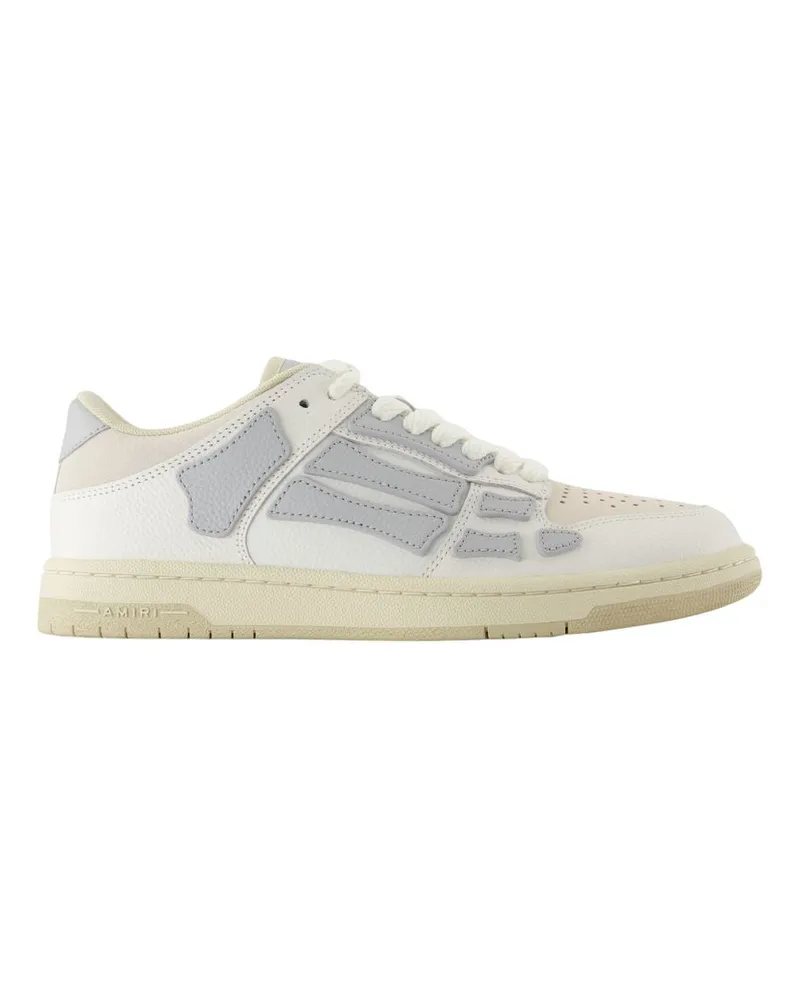 Amiri SKEL TOP LOW Sneakers  Ledergrau Grey