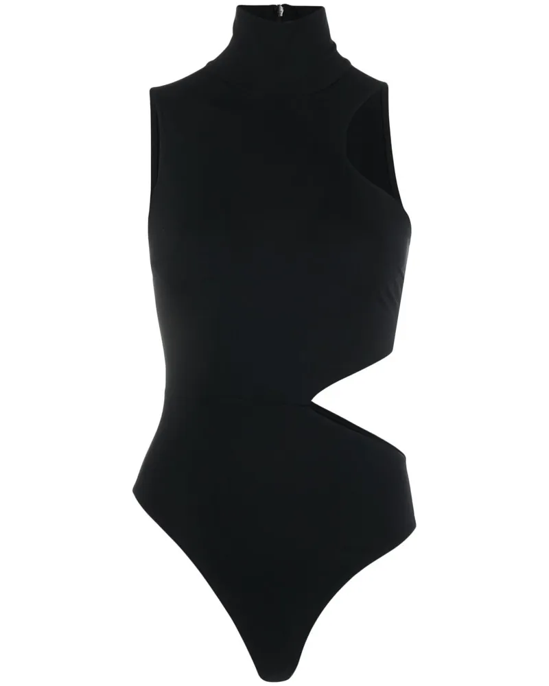 Wolford High Neck schnitt Body aus Black