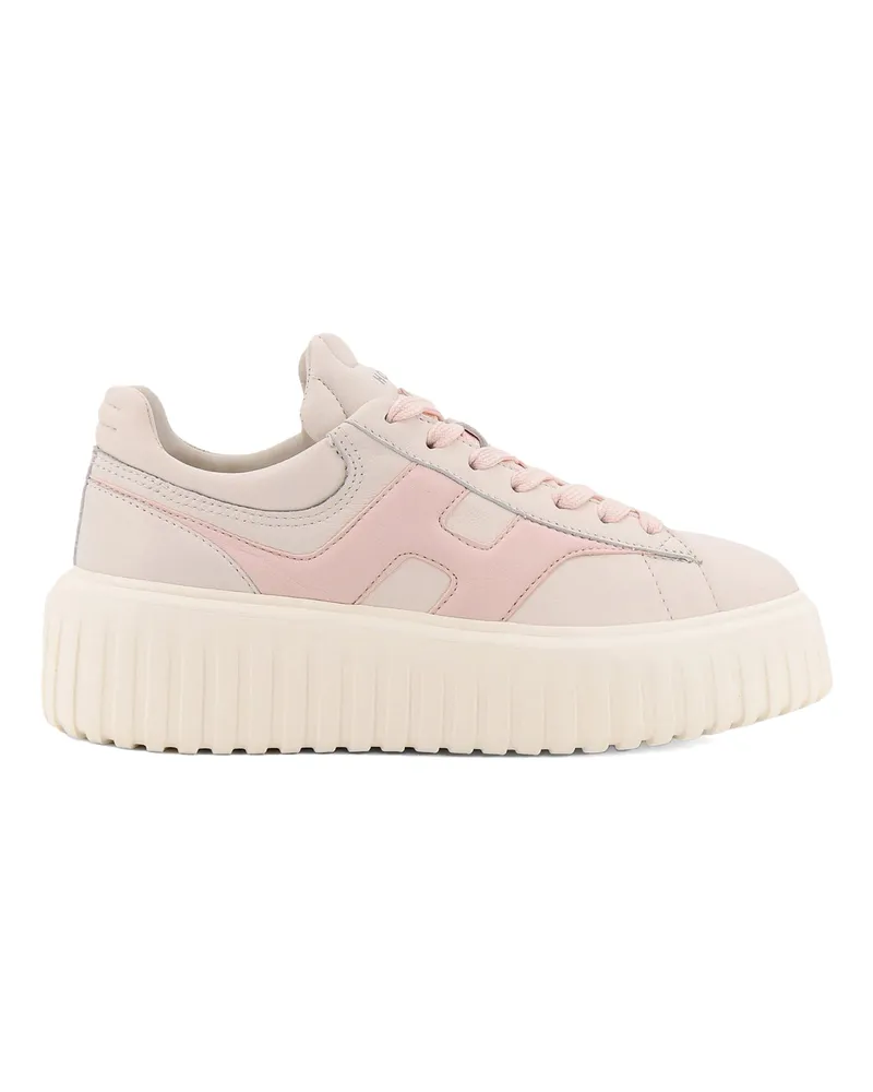 Hogan Sneakers H Stripes Rosa Rose