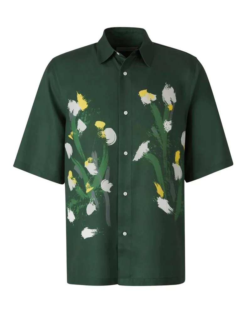 Officine Generale Hemden grün Green