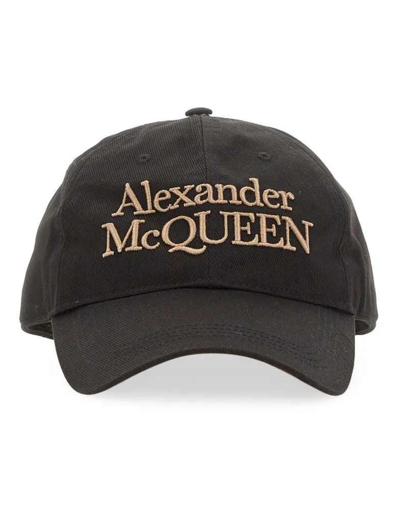 Alexander McQueen Alexander MC Queen Baseball Cap Black