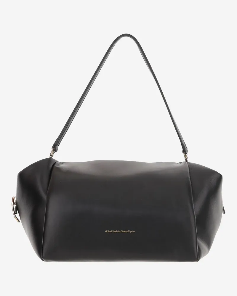 Carven Marie Ledertasche Black