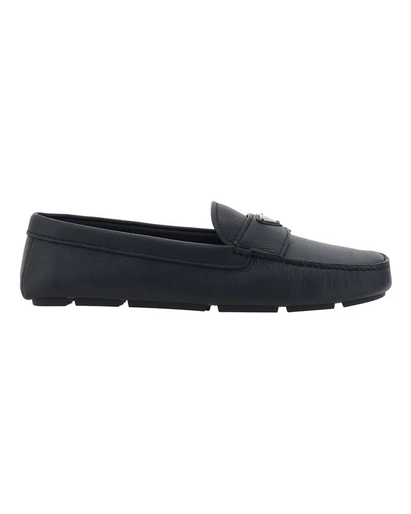 Prada Drive -Leder -Ladungsstoffe Black