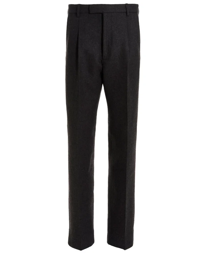 Gucci Hosen aus Kaschmirwolle Gray
