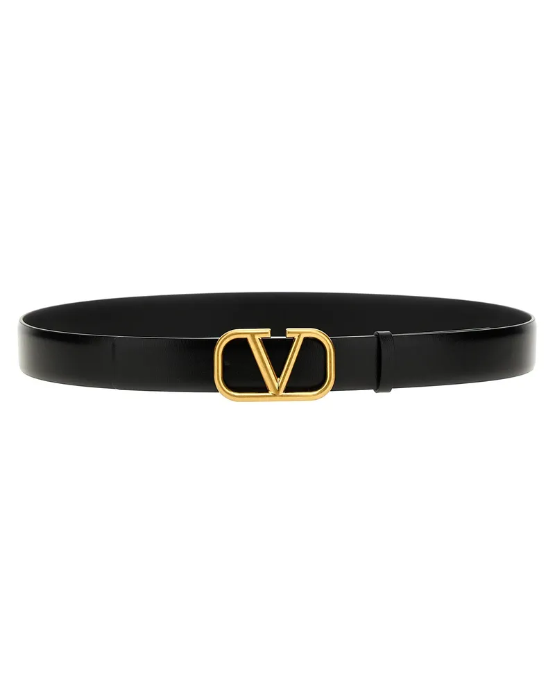 Valentino Garavani Valentino Garavani 'V Logo Signature' Gürtel Black