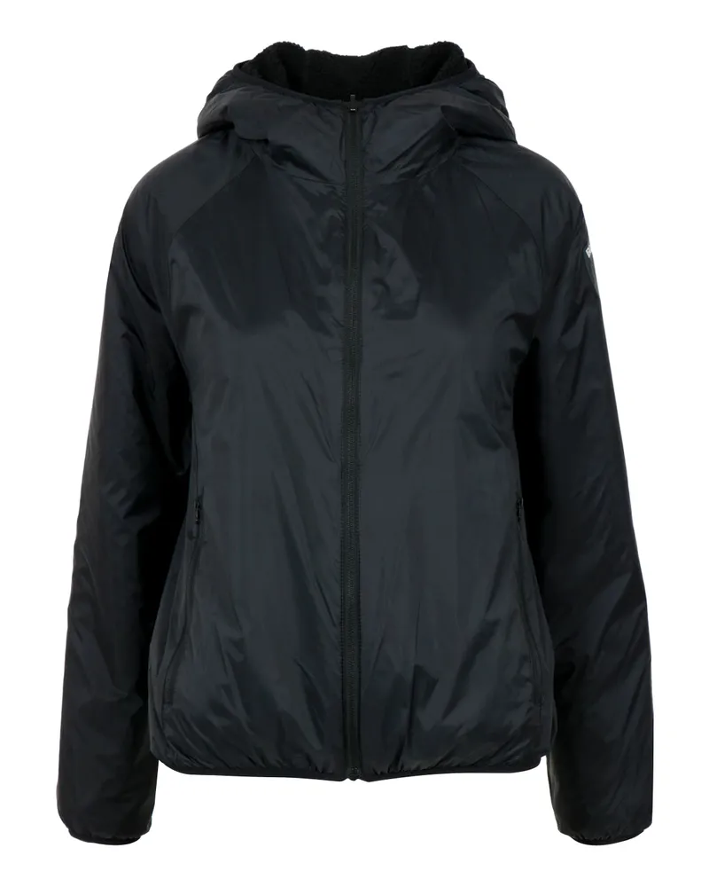 Blauer Mäntel Schwarz Black