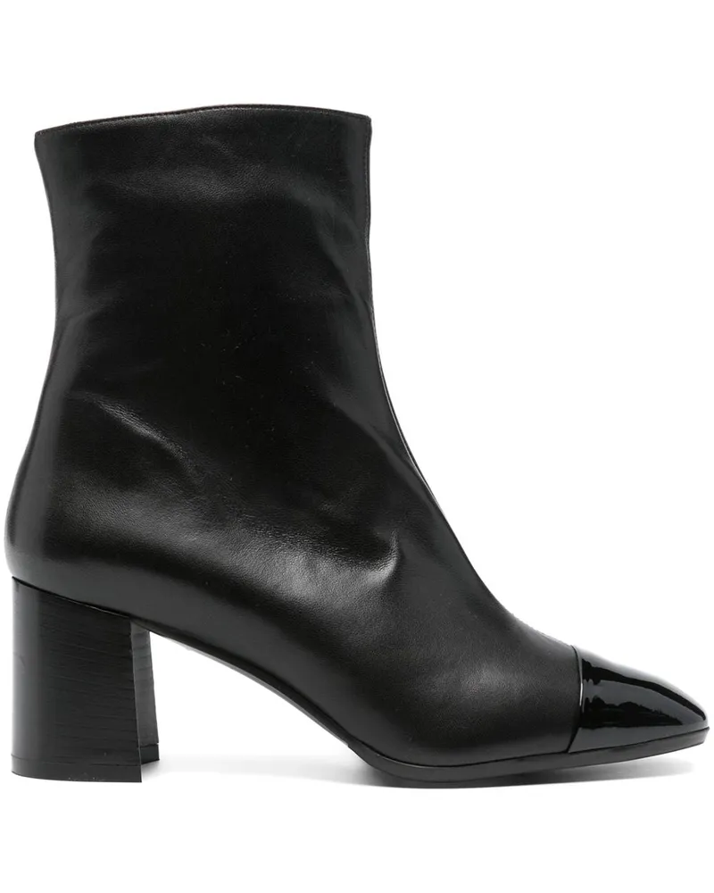 Carel Esprit Leder -Knöchelstiefel Black
