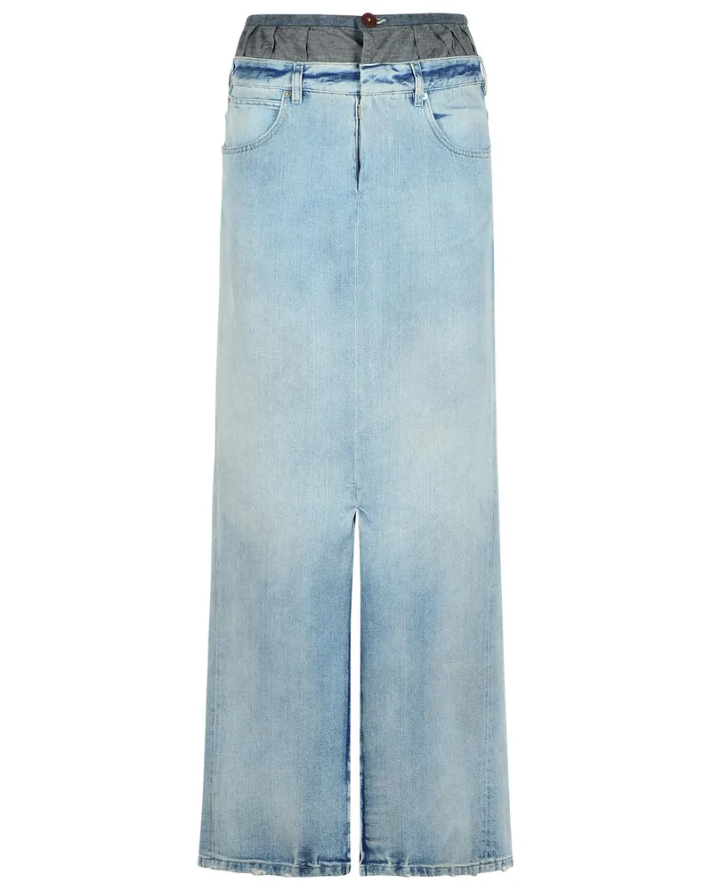 Maison Margiela Blue Jeansrock Light
