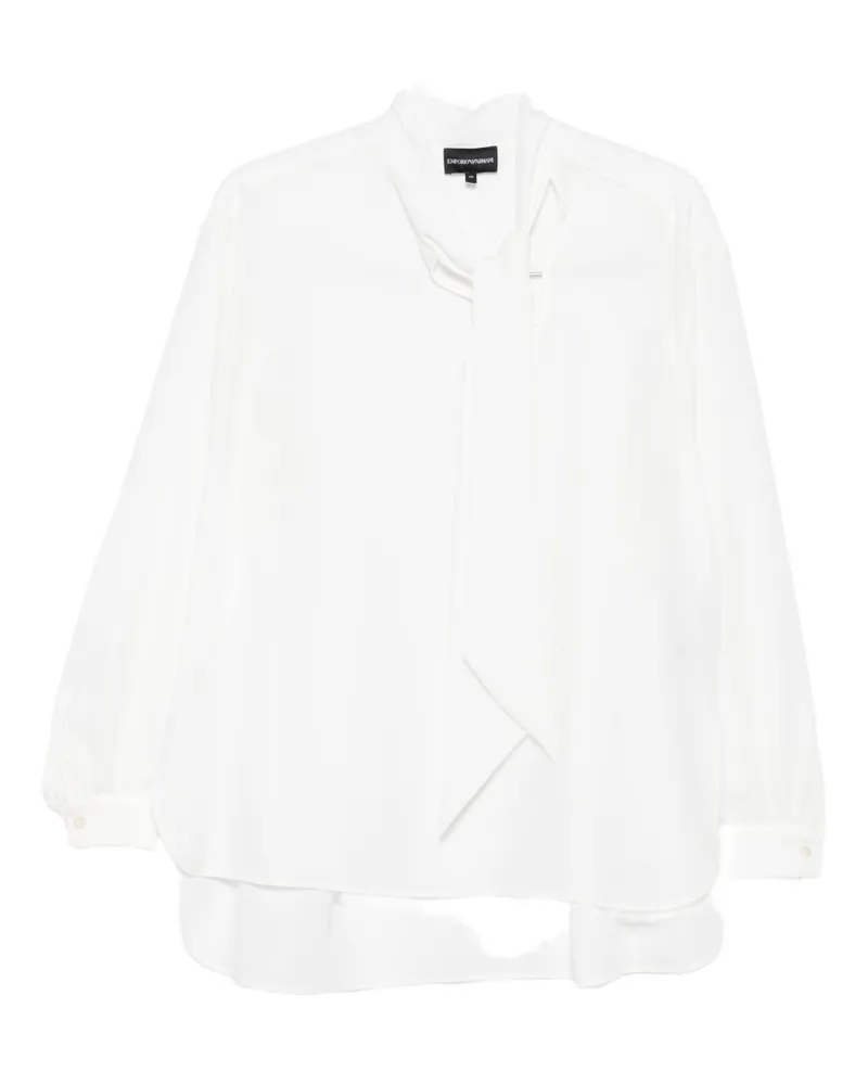 Emporio Armani Fliege Bluse White
