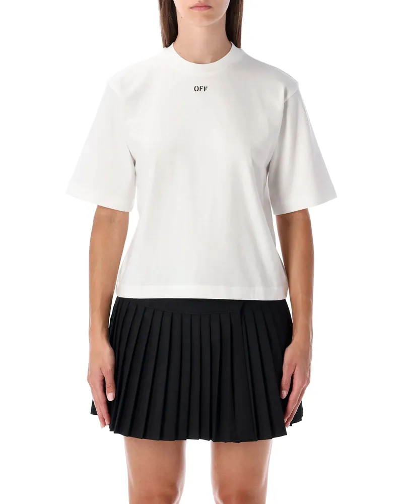 OFF-WHITE T -Shirts und Polos weiß White