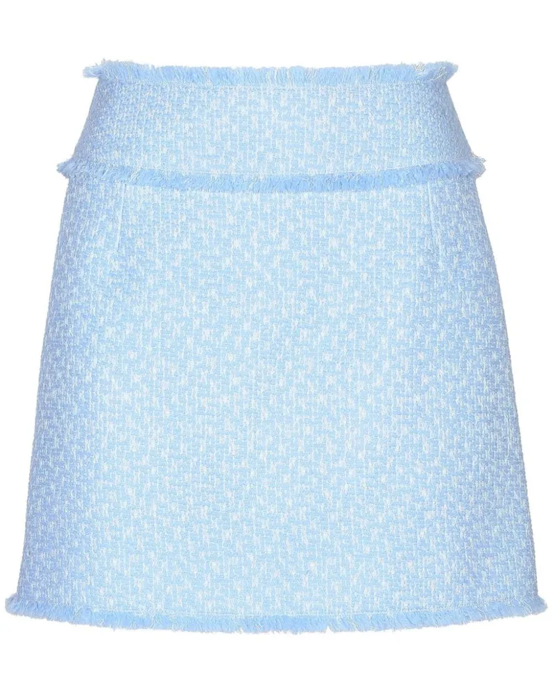 Dolce & Gabbana Tweed Minirock Clear