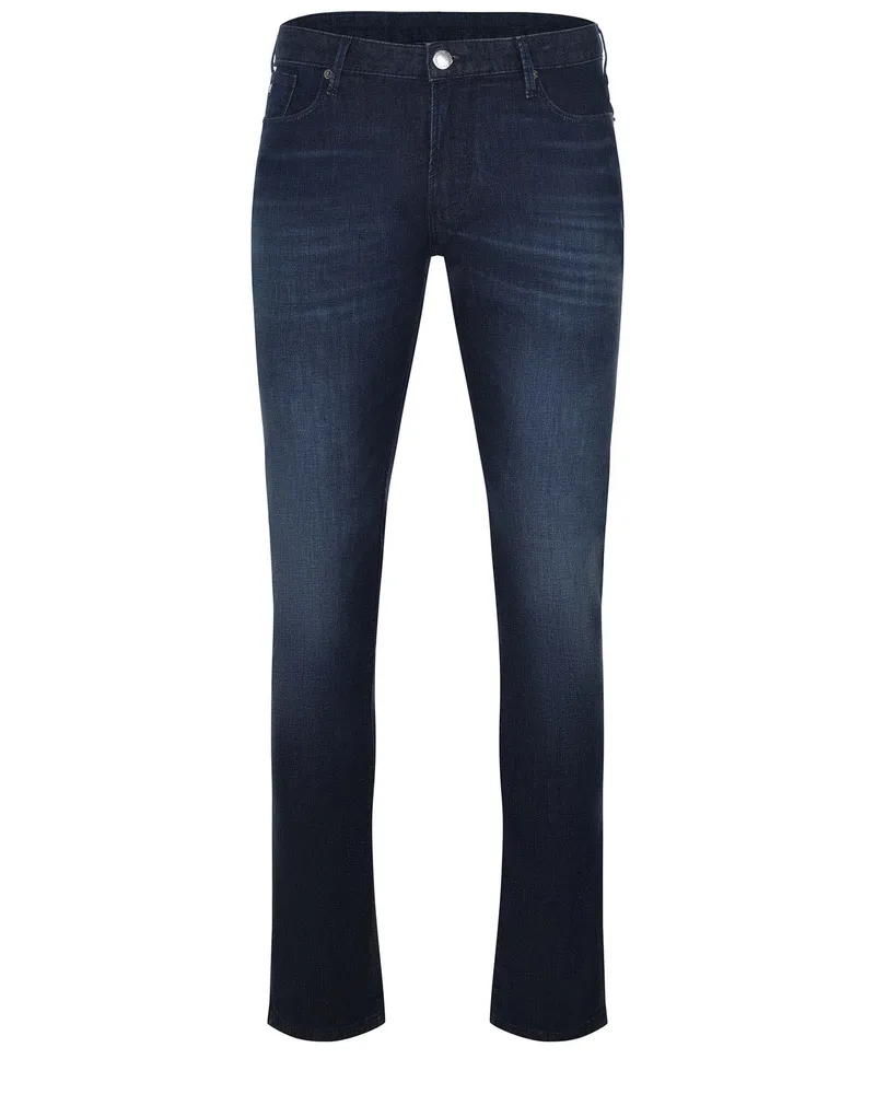 Emporio Armani Jeans aus Baumwolle Blue