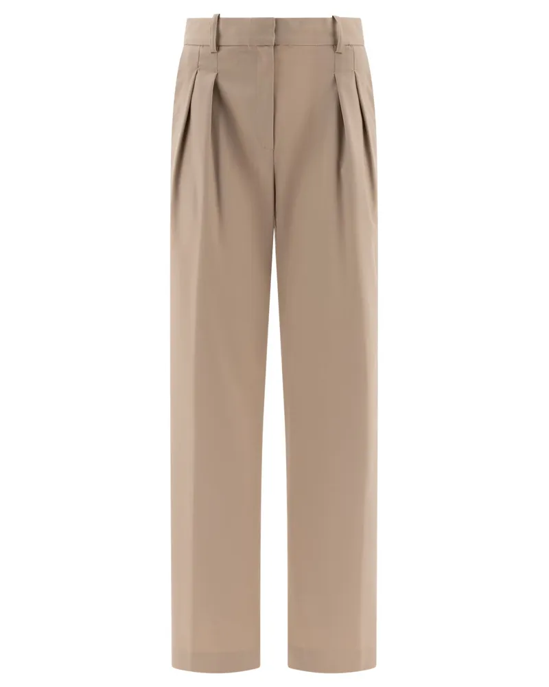 Loulou Studio Sbiru" Hosen Beige