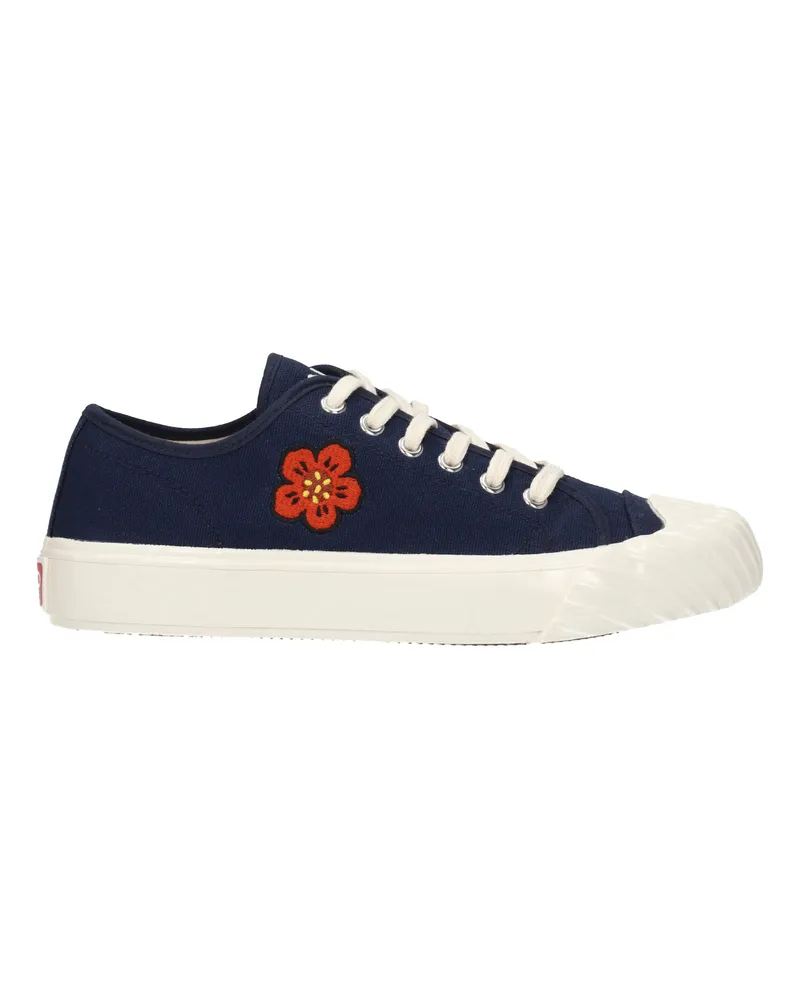 Kenzo Damens Sneakers Stoff Blau/Marineblau -