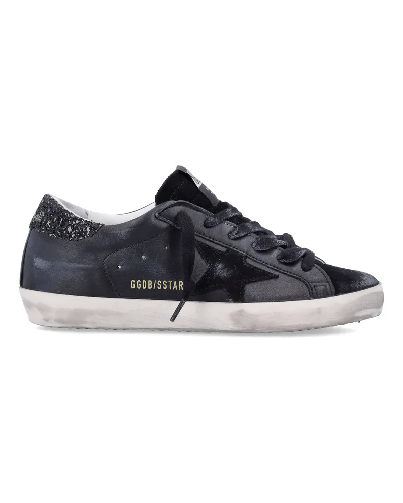 Golden Goose Goldene Gänse -Turnschuhe schwarz Black