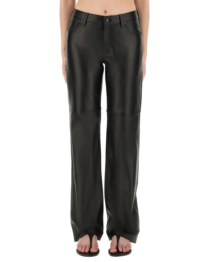 Michael Kors Michael von Michael Kors Lederhosen Black