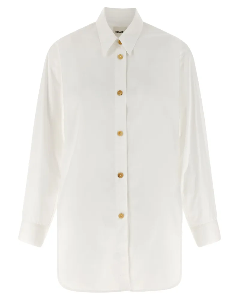KHAITE Hemd „Goya White