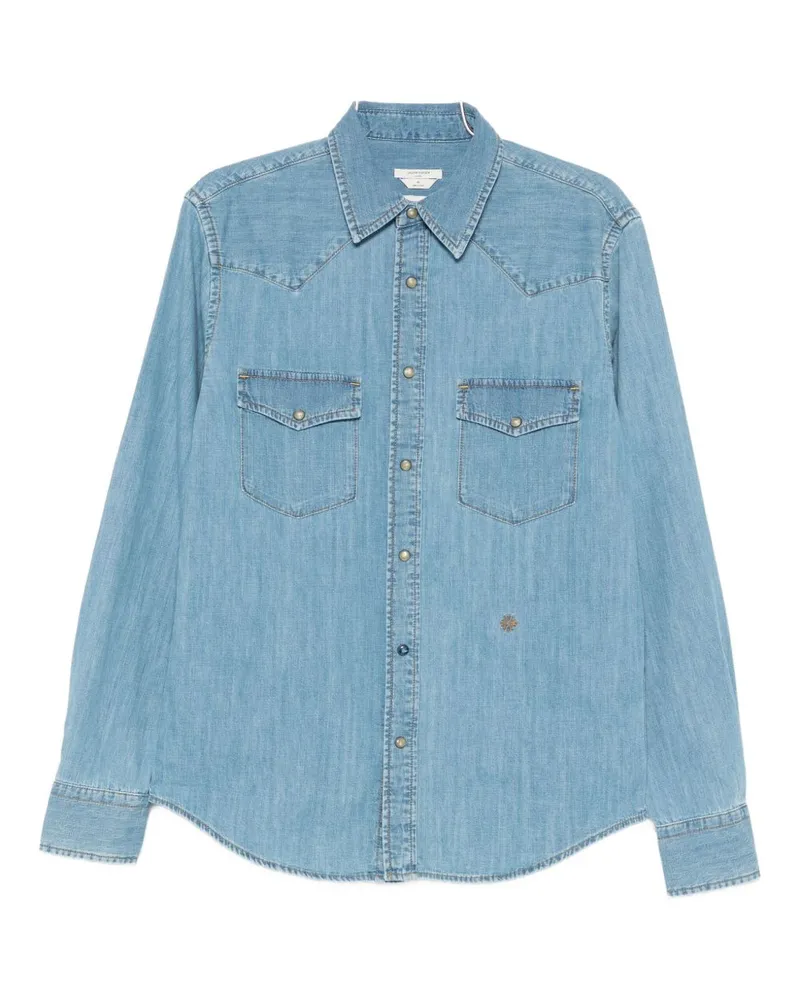 Jacob Cohën Hemden blau Blue