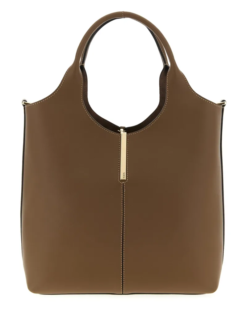 TOD'S Kleine Handtasche „Ebr Brown