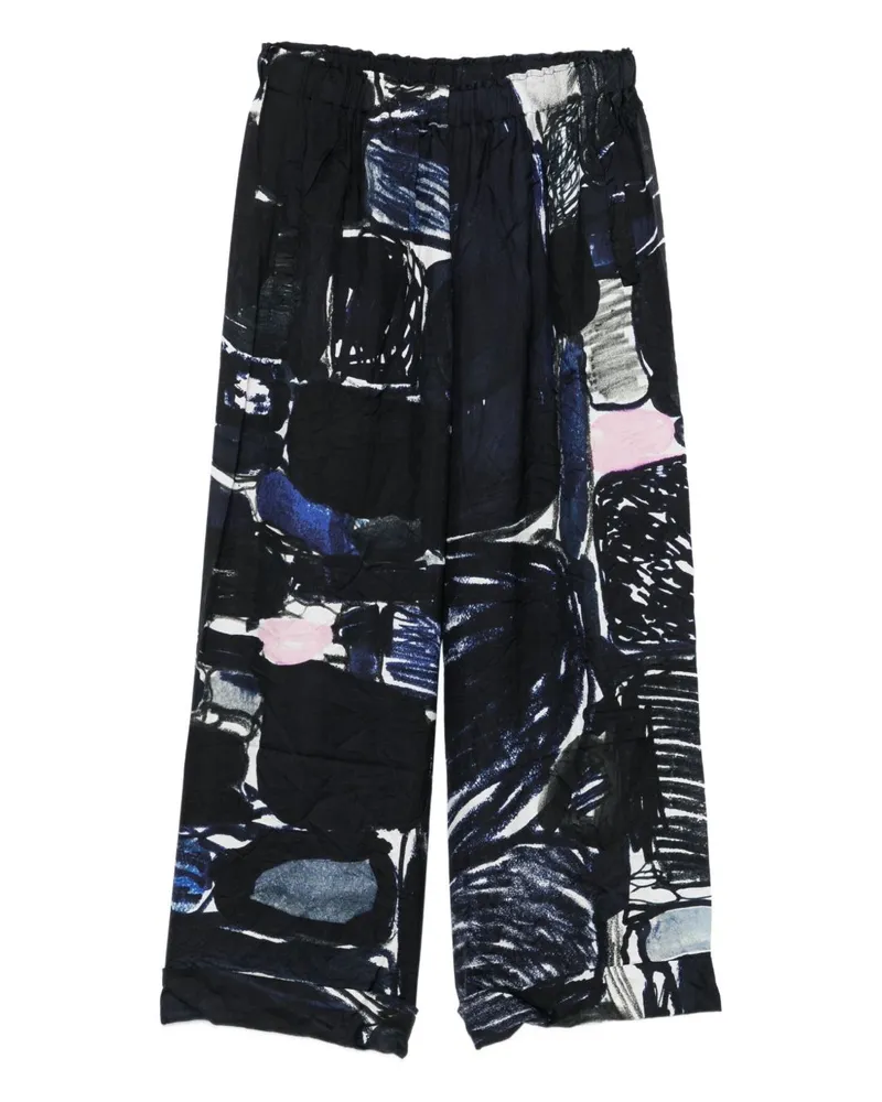 Daniela Gregis Seidenpyjama Hosen Clear
