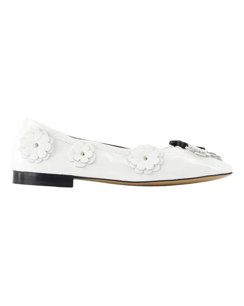 Cecilie Bahnsen Brielle Ballerinas  Leder weiß White