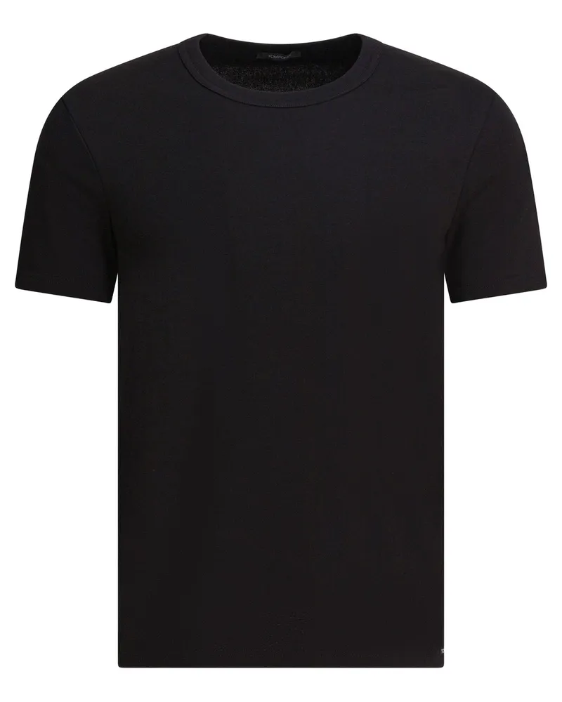 Tom Ford Baumwoll-Unterwäsche-T-Shirt Black