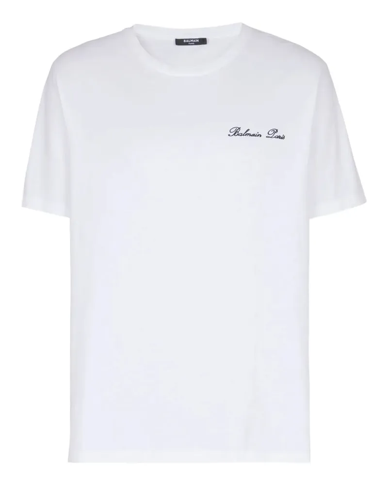 Balmain Signature T -Shirt Gab
