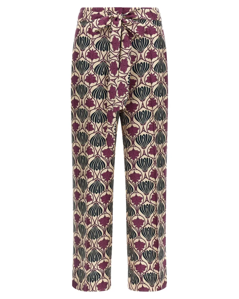 Max Mara Timec' Hosen Purple