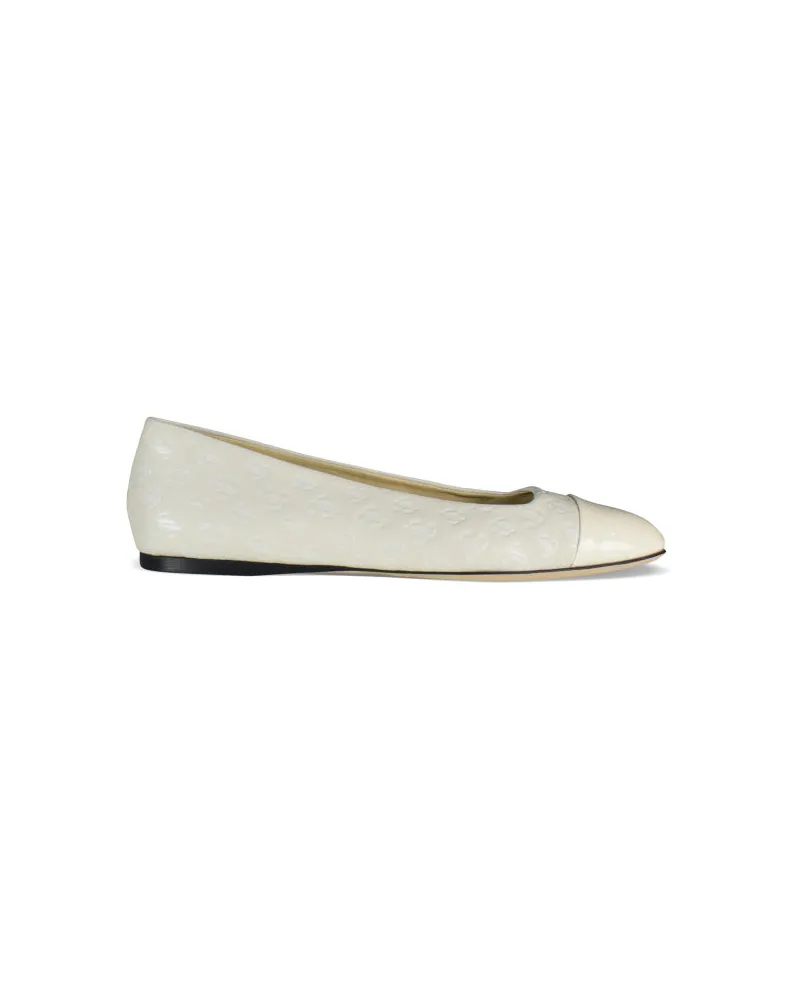 Jimmy Choo Ballerinas Watson White