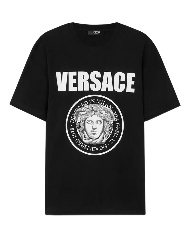 Versace T -Shirts und Polos schwarz Black