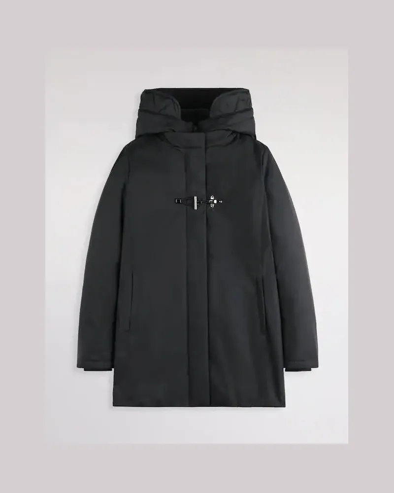 Fay technischer Knebelmantel Black