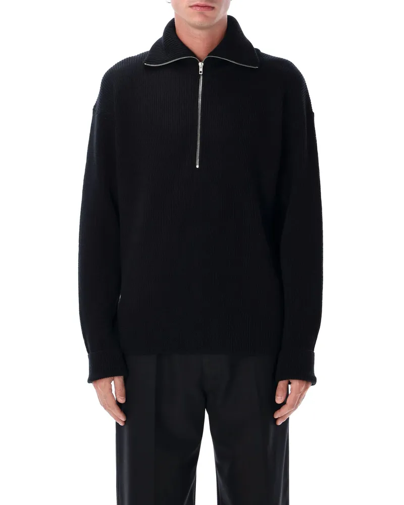Christophe Lemaire Pullover schwarz Black