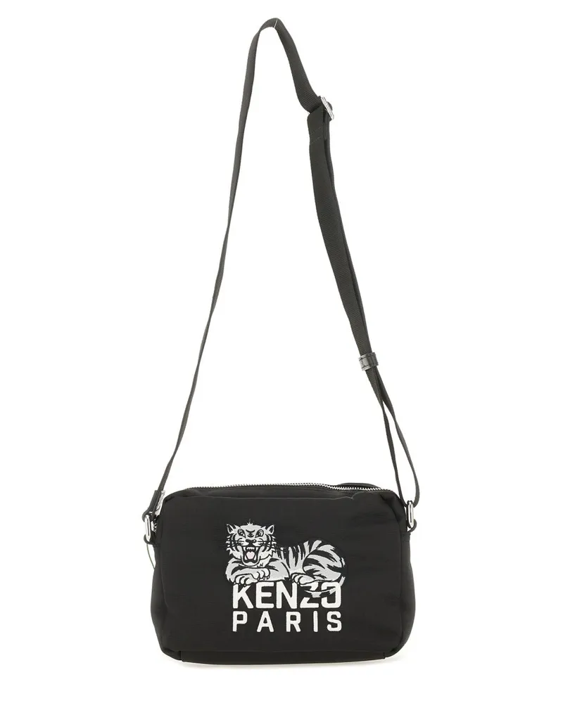 Kenzo Kenzo Happy Tiger" Umhängetasche Black