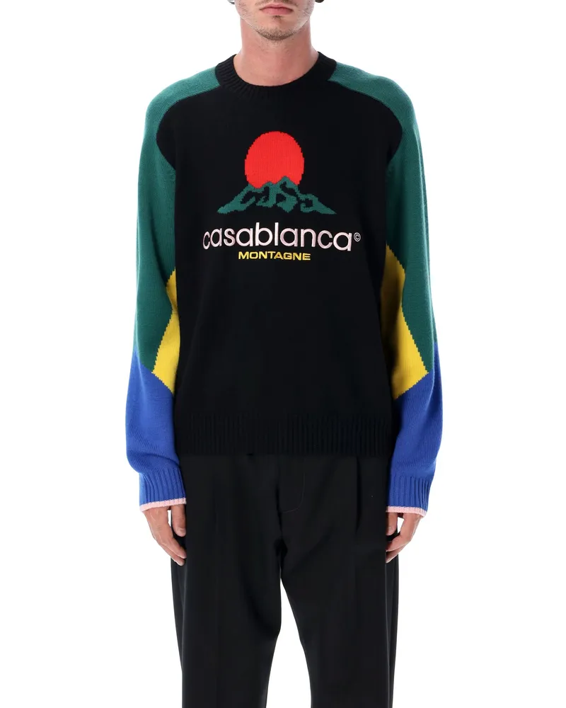 Casablanca Paris Sweaters Multi Color Multicolour