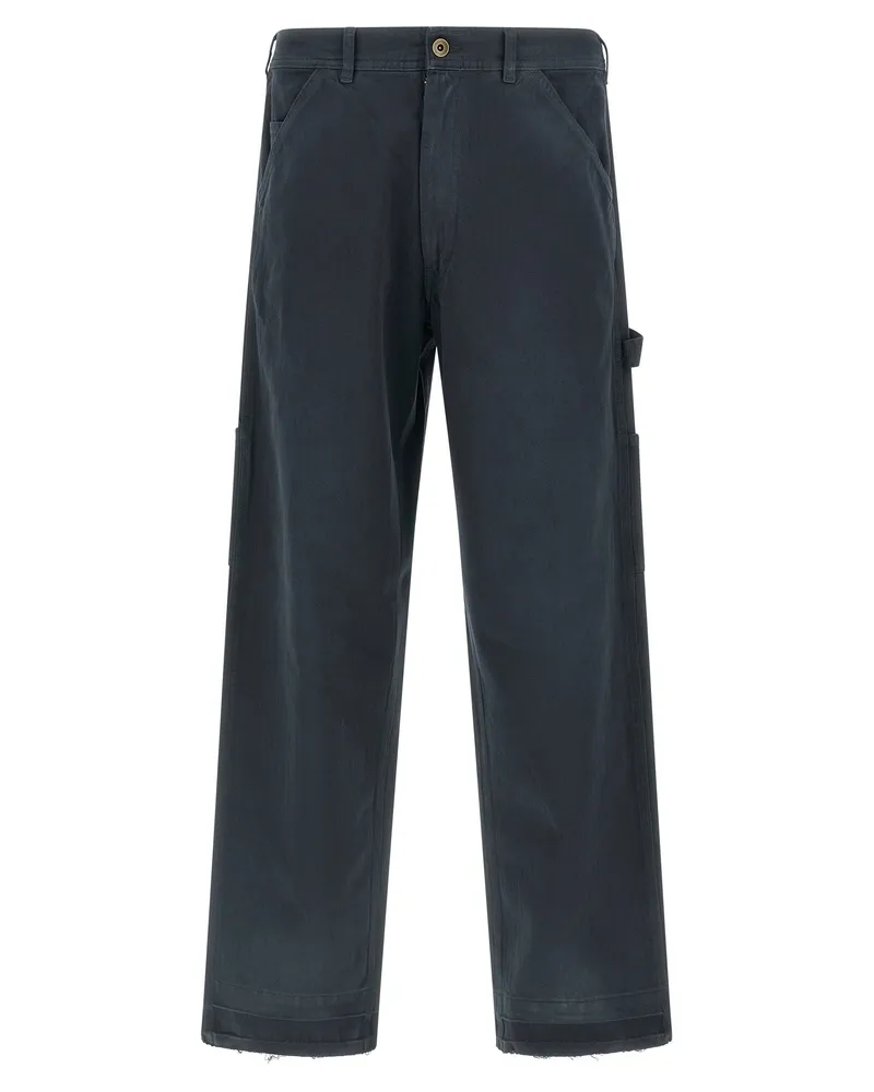 Maison Margiela Fischgrätenhose Blue